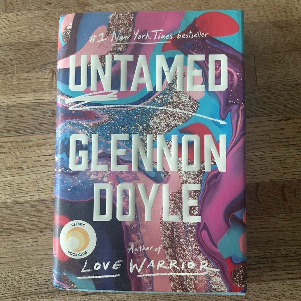 Untamed book Glennon Doyle hard cover best seller book club